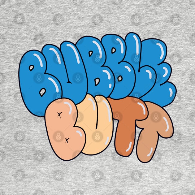 Bubble Butt - Major Lazer lyric video motif - adonitology by jimmy-digital